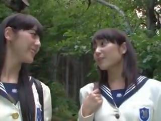 Japoneze av lesbians nxënëseve, falas e pisët film 7b