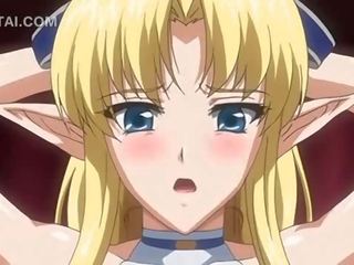 I madh bjonde anime fairy kuçkë shembur e pacensuruar